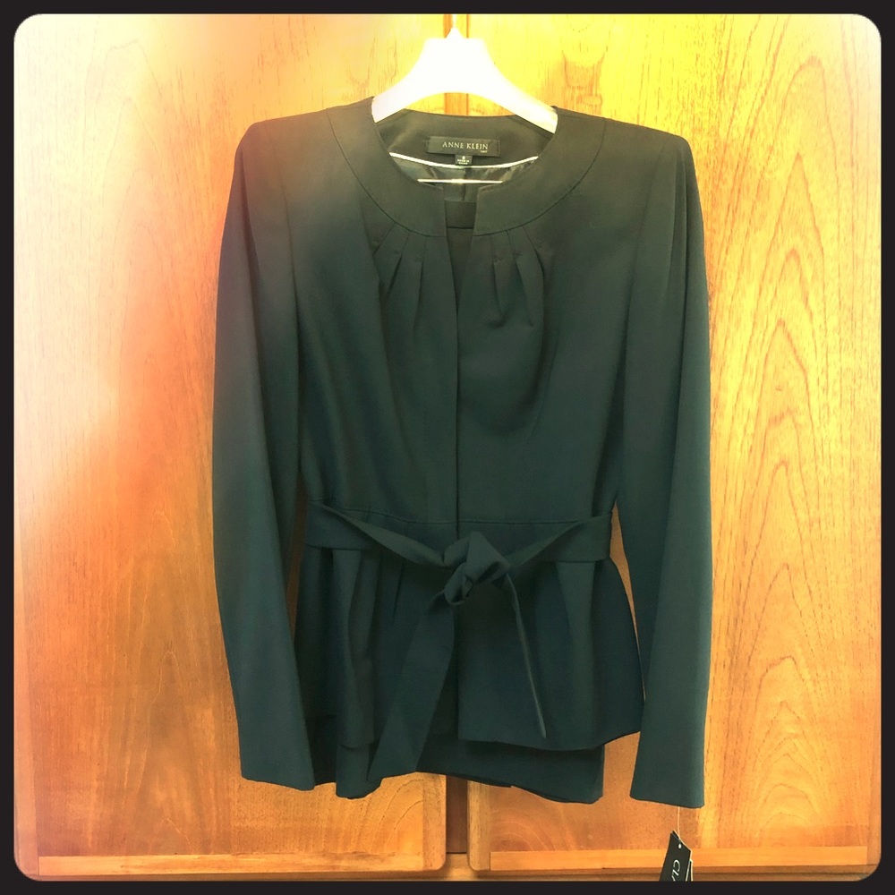 Interview-Ready Anne Klein Jacket + Skirt Suit